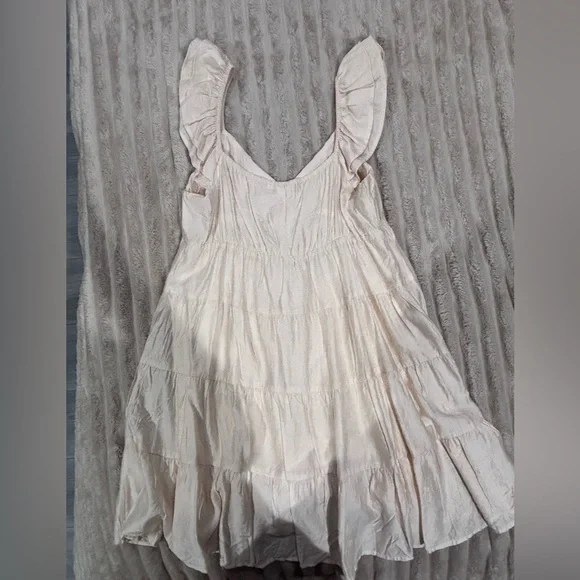 Mine Cream Mini Dress - Picture 2 of 4